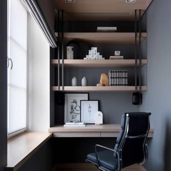 Study Room and Book Shelves Design | Speedydecor.com