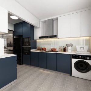 Renovating Small Kitchen Spaces In HDB Houses With Modular Kitchens   Kitchen Cabinets 300x300 